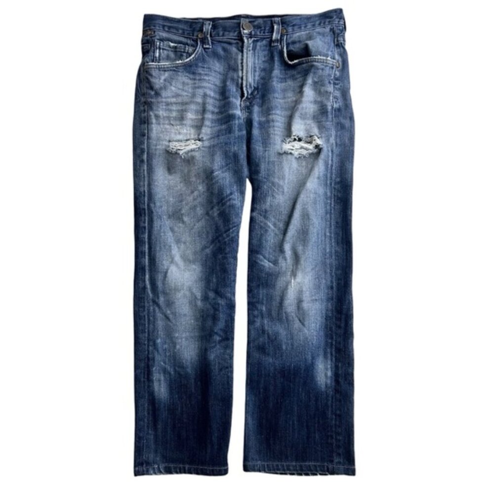 Citizens of Humanity Men’s Sid Distressed Grunge Jeans Size 31